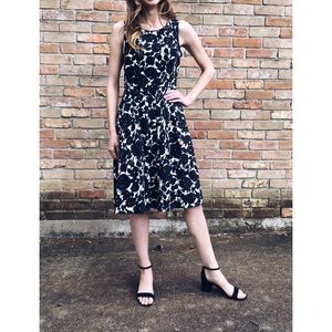 Talbots Black and White Semi-Formal Dress